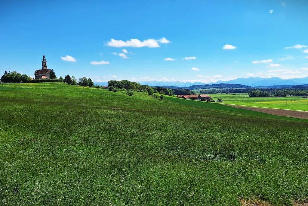 Ferienwohnung Nussbaum Bayerisches Voralpenland Lorenzenberg Bagian luar foto
