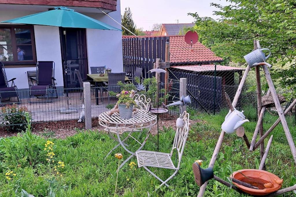 Ferienwohnung Nussbaum Bayerisches Voralpenland Lorenzenberg Bagian luar foto